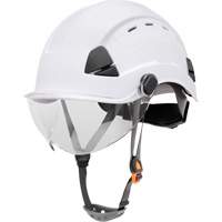 Fibre Metal Safety Helmet, Meets CSA Type 2, Ratchet Suspension, Non-Vented Action Paper