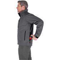 M12 Heated Toughshell Jacket (Jacket Only), Men's, Medium, Grey Action Paper