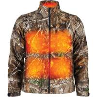 M12 Heated Quietshell Jacket with Battery, Men's, Small, Multi-Colour Action Paper