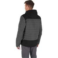 M12 Heated Quietshell Jacket with Battery, Men's, Small, Grey Action Paper