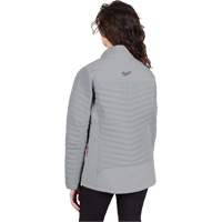 M12 Heated Axis Jacket with Battery, Women's, Small, Grey Action Paper