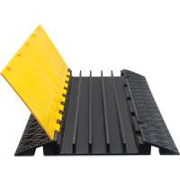 Polyurethane Cable Protector, 5 Channels, 35.43" L x 19.69" W x 2" H Action Paper