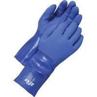 Textured Gloves, Size 12, 12" L, PVC, Cotton Inner Lining Action Paper