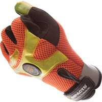 High-Visibility Anti-Vibration Air Gloves, Size Small/7 Action Paper