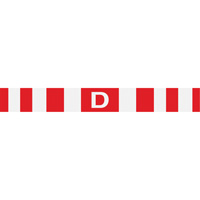 Canadian 'D' Load Heavy Haul Sign, Wood, 96" W x 12" H Action Paper