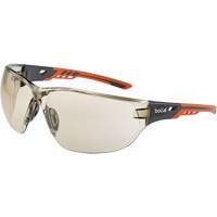 NESS+ Wraparound Safety Glasses, Copper Lens, Anti-Fog Action Paper