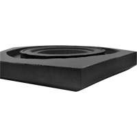 Rubber Channelizer Base, 15 lbs. Action Paper