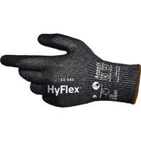 HyFlex&reg; 11-543 Cut Resistant Gloves, Size 6, 13 Gauge, Nitrile Coated, Nylon/Stainless Steel/HPPE/Spandex Shell, ASTM ANSI Level A7/EN 388 Level F Action Paper