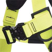 FBH-70110A PeakPro Plus Series Safety Harness with Trauma Strap, CSA Certified, Class A, Small Action Paper
