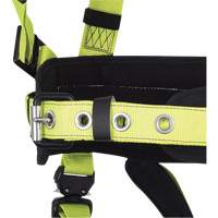 FBH-70110A PeakPro Plus Series Safety Harness with Trauma Strap, CSA Certified, Class A, Small Action Paper