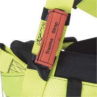 FBH-70110B PeakPro Plus Series Safety Harness with Trauma Strap, CSA Certified, Class AP, Small Action Paper