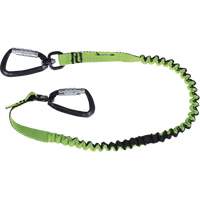 TT-9903 Slim Line Tool Lanyard, Bungee, Dual Carabiner Action Paper