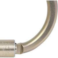 CP-04011-1 Zinc Plated Carabiner with 2" Gate Opening, Steel Action Paper