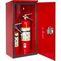 Heavy-Duty Outdoor Fire Extinguisher Cabinet, 14" W x 28" H x 10" D Action Paper