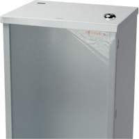 Light-Duty Fire Extinguisher Cabinet, 8" W x 22" H x 6" D Action Paper