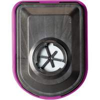 Filtre combin&eacute; semi-rectangulaire pour respirateurs, Vapeurs organiques/P100 Action Paper