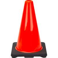 Premium Traffic Cone, 12", Orange Action Paper