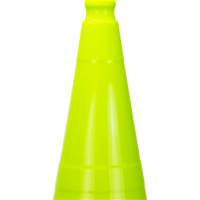 Premium Traffic Cone, 28", Lime Green Action Paper