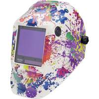 Masque de soudage VIKING 3350 Creative Spark, 3,74" lo x 3,34" la Champ de vision, Teinte 5 - 13 Action Paper
