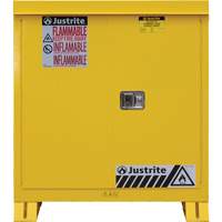 Armoire ext&eacute;rieure pour produits inflammables, 30 gal., 2 Porte(s), 43" La x 44" h x 18" p Action Paper