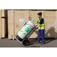Mobile Self-Contained Emergency Safety Shower with Eye & Face Wash, 30 gal. Capacity, Meets None Action Paper