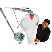 Safety Shower Test Kit with Bucket & Shower Sock Action Paper