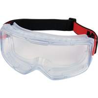 GoggleGear 3000 Series Protective Goggles, Clear Lens, Anti-Fog/Anti-Scratch, Indirect Vent Action Paper