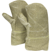 NSA Extreme Heat Lined Mitten, Fibreglass, Protects Up To 1000° F (537.8° C) Action Paper