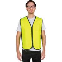 Evaporative Cooling Vest, Medium, High Visibility Lime-Yellow Action Paper