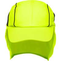 Cooling Hat with Neck Shade, Hi-Vis Lime Action Paper