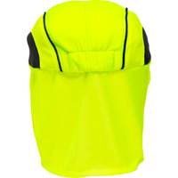 Cooling Hat with Neck Shade, Hi-Vis Lime Action Paper