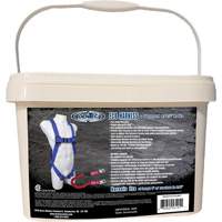 ECO Safety Harness in Pail with 6' Lanyard, CSA Certified, Class A, 255 lbs. Cap. Action Paper