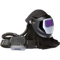 Adflo PAPR System with Versaflo M-Series Helmet & Speedglas Welding Shield Upgrade Kit, Welding Helmet, Lithium-Ion Battery Action Paper