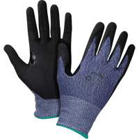 Cut-Resistant Gloves, Size Small, 15 Gauge, Foam Nitrile Coated, HPPE Shell, ASTM ANSI Level A3 Action Paper