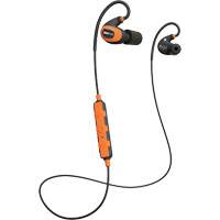 Safety Orange Pro 2.0 Bluetooth Earbuds Action Paper