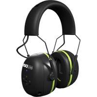 Black & Green Air Defender Bluetooth Earmuffs, Headband Style, 24 dB Action Paper