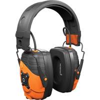 Safety Orange Link 2.0 Bluetooth Earmuffs, Headband Style, 25 dB Action Paper