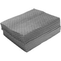 Bonded Sorbent Pads, Universal, 15" x 19", 8 gal. Absorbancy Action Paper