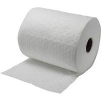 Bonded Sorbent Rolls, Mediumweight, 150' L x 15" W, 10 gal. Absorbancy Action Paper