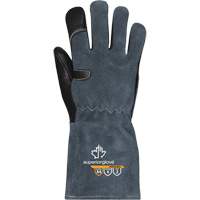 Endura&reg; 398KGLBGL MIG Welding Glove, Grain Cowhide, Size X-Small Action Paper