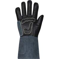 Endura&reg; 398KGLBGL MIG Welding Glove, Grain Cowhide, Size X-Small Action Paper