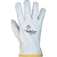Endura&reg; 378WGKTA Slim-Fit Gloves, X-Small, Grain Goatskin Palm Action Paper