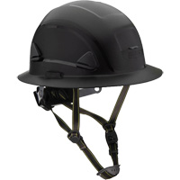 Casque Fibre Metal de style escalade avec bordure compl&egrave;te, R&eacute;pond aux normes CSA type 2, Suspension Rochet, Non ventil&eacute; Action Paper