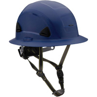 Casque Fibre Metal de style escalade avec bordure compl&egrave;te, R&eacute;pond aux normes CSA type 2, Suspension Rochet, Non ventil&eacute; Action Paper
