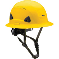 Casque Fibre Metal de style escalade avec bordure compl&egrave;te, R&eacute;pond aux normes CSA type 2, Suspension Rochet, Ventil&eacute; Action Paper