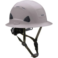 Casque Fibre Metal de style escalade avec bordure compl&egrave;te, R&eacute;pond aux normes CSA type 2, Suspension Rochet, Ventil&eacute; Action Paper
