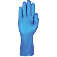 AlphaTec&reg; 37-501 Blue Medium-Duty Chemical-Resistant Gloves, Size 7, 13" L, Nitrile, 16.5-mil Action Paper