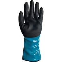 Food, Chemical, Cold & Cut Protection Gloves, Size 7, 12" L, PVC, Nylon Inner Lining Action Paper