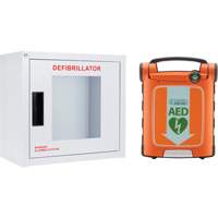 Powerheart&reg; G5 AED & Cabinet Kit, Automatic, Bilingual, Class 3 Action Paper