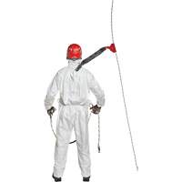 Harness-Compatible Disposable Coverall, Small, White, Tyvek&reg; 500 Action Paper